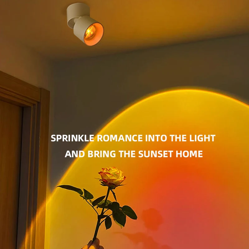 Spot Lumineux LED Monté en Surface, Idéal pour un Salon, une Chambre à  Coucher, un Couloir ou un Mur