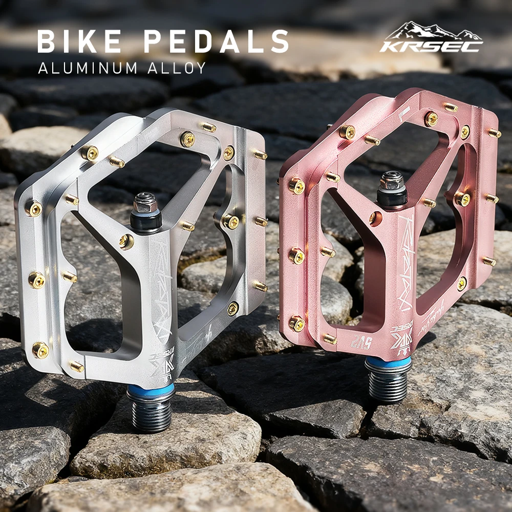 KRSEC SV2 DU Bearings Bicycle Pedal CNC Aluminum Alloy MTB Road