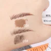 Waterproof Double-headed Liquid Eyebrow Pencil Long Lasting Easy To Color Dye Brow Cream 2 in1 Lying Silkworm Eyeliner Cosmetics 5