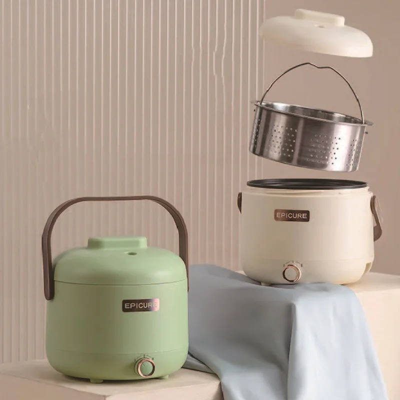 1.7L Smart Rice Cooker Multi-function Non-sticky Rice Cooker Mini Student Cook Noodle Pot Electric Hot Pot Portable Steamer 220V
