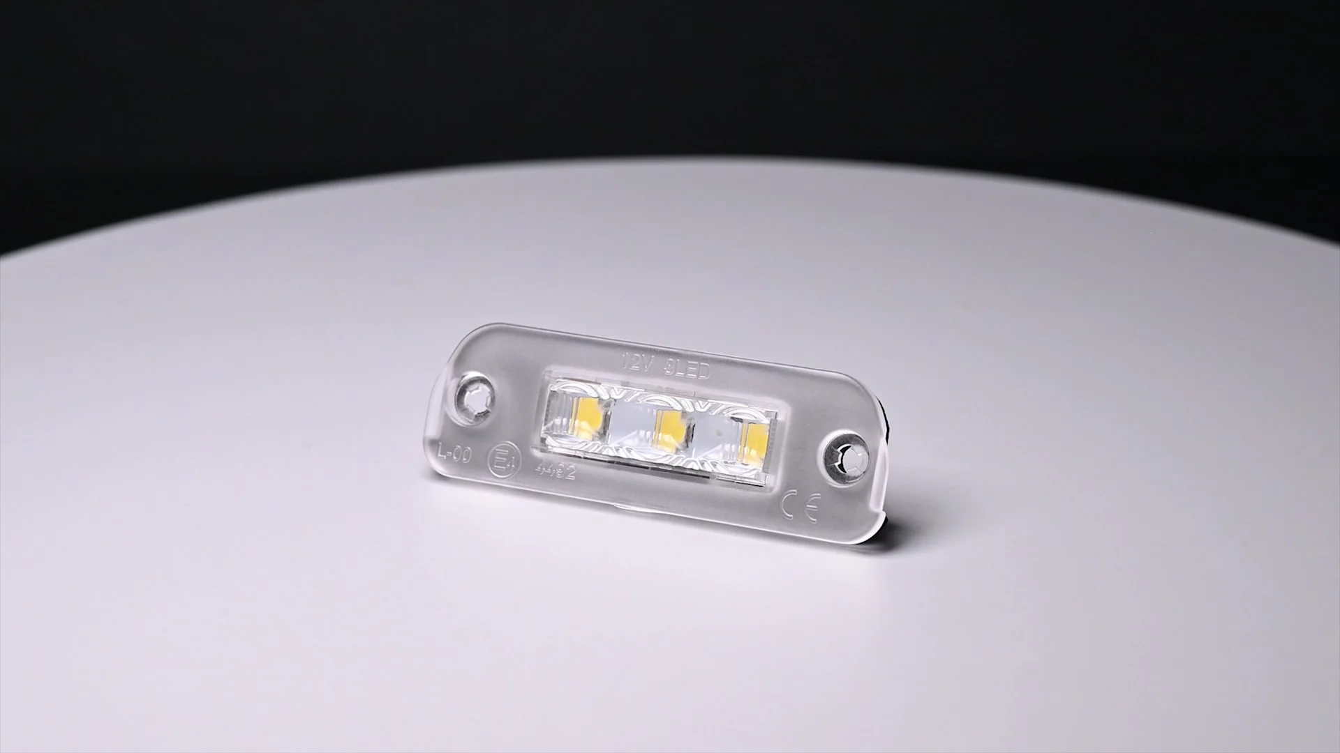 JINFOLI 2 Stuks Canbus Foutloze LED Kentekenverlichting Lampen, for Mercedes -Benz W164 X164 W251 ML GL R Klasse, Kentekenverlichting Wit Kentekenverlichting