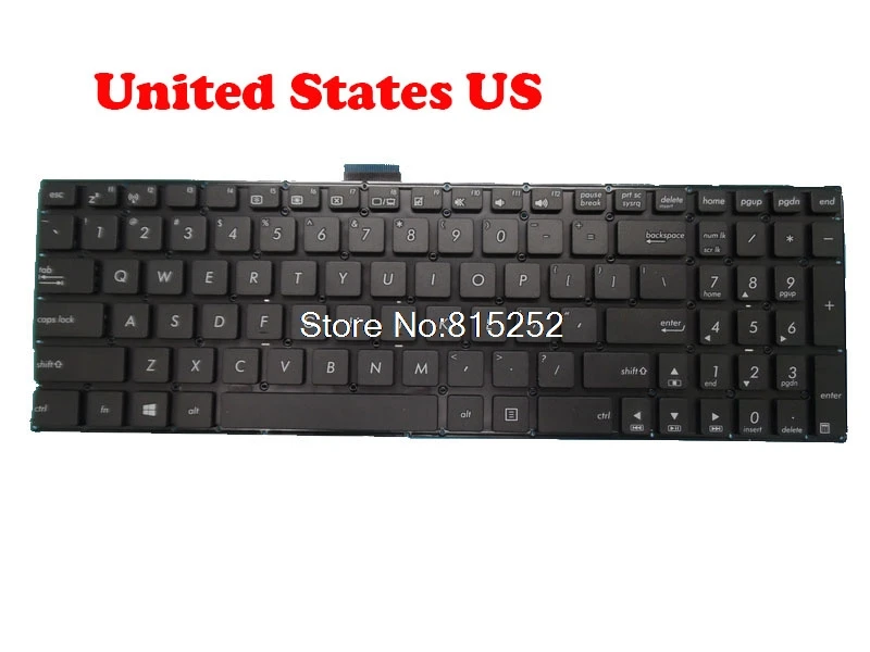 

Клавиатура для ноутбука ASUS X554BA X554DA X554DG X554LI X554QA X554QG X554UA X554UB X554UF X554UJ X554UQ X554Y, английский/TW