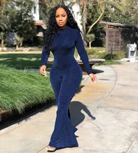 

Chocomist Jumpsuits Fashion Sexy Solid Women Jumpsuit