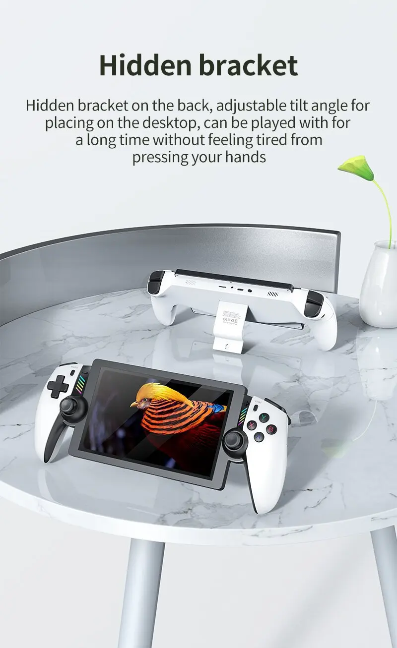 Retro Handheld Game Console With 7 Inch Lcd Hd Screen And Emulators_voghion.com