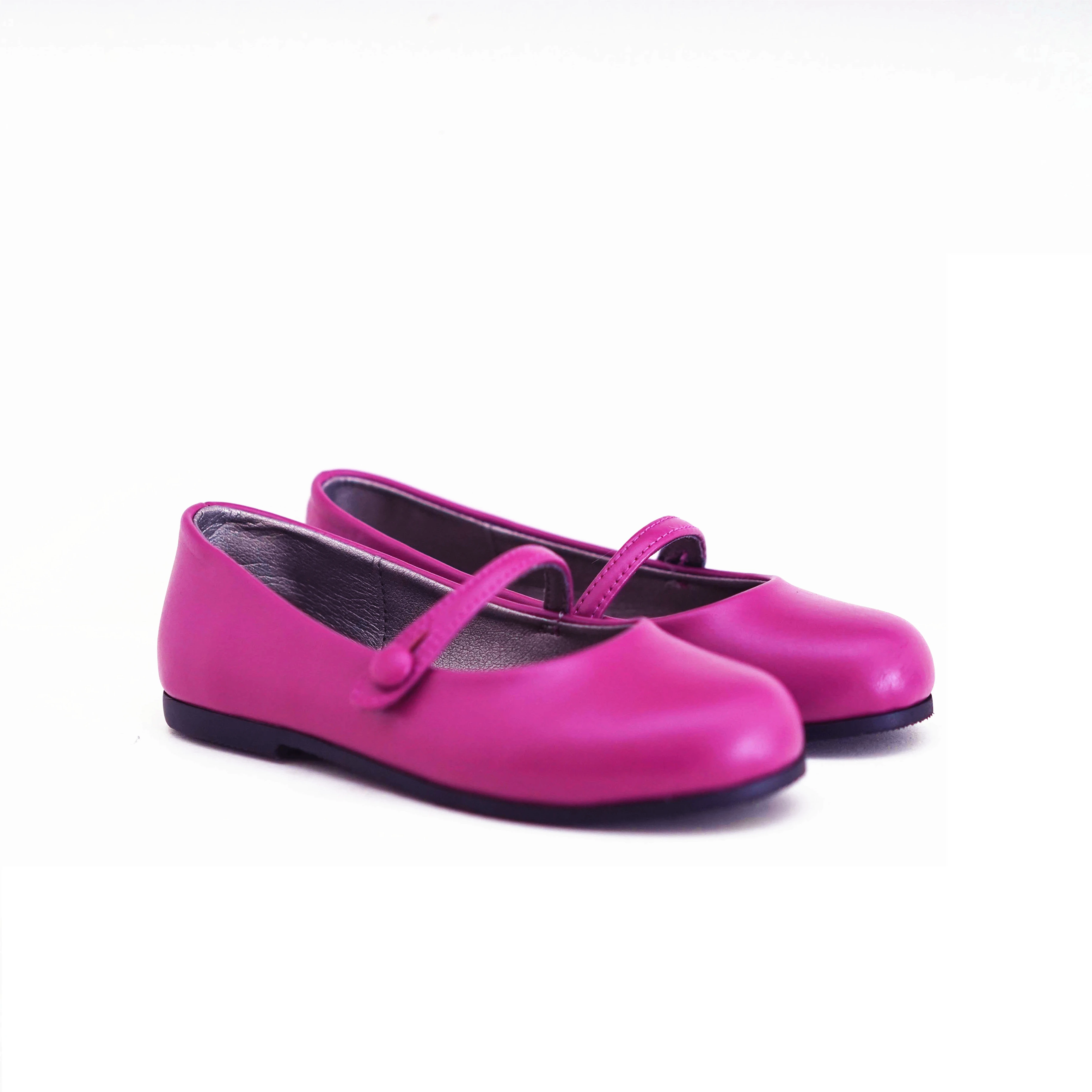 Genuine Leather Girls Casual Shoes Lovely Slim Style Cowhide Children's School Shoes Party Wedding Gift Kids Flat Shoes 6 Years 6