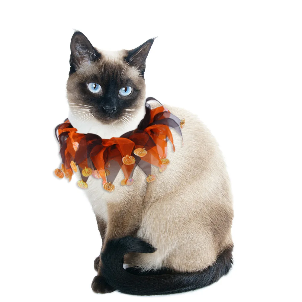 Title 4, 1 set of new pet colored collars, dog Christmas...