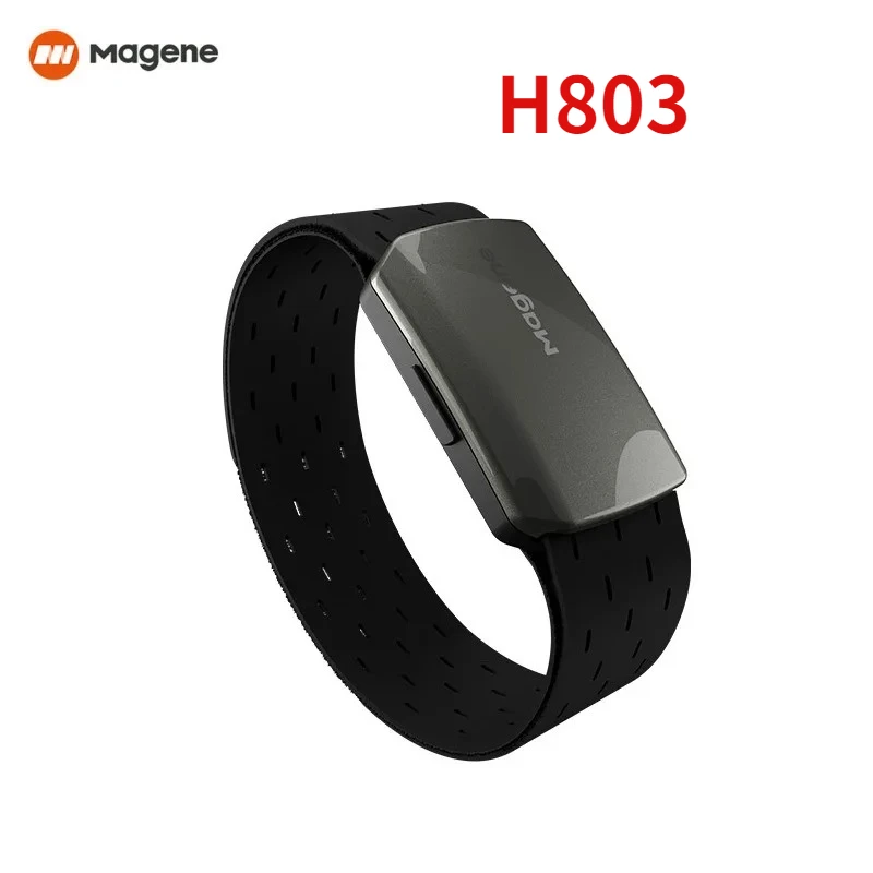 Magene H803 Sensor Braçadeira Dual Mode Outdoor Fitness Bluetooth Ant Com Al%c3%a7a De Bra%c3%a7o I.883136735