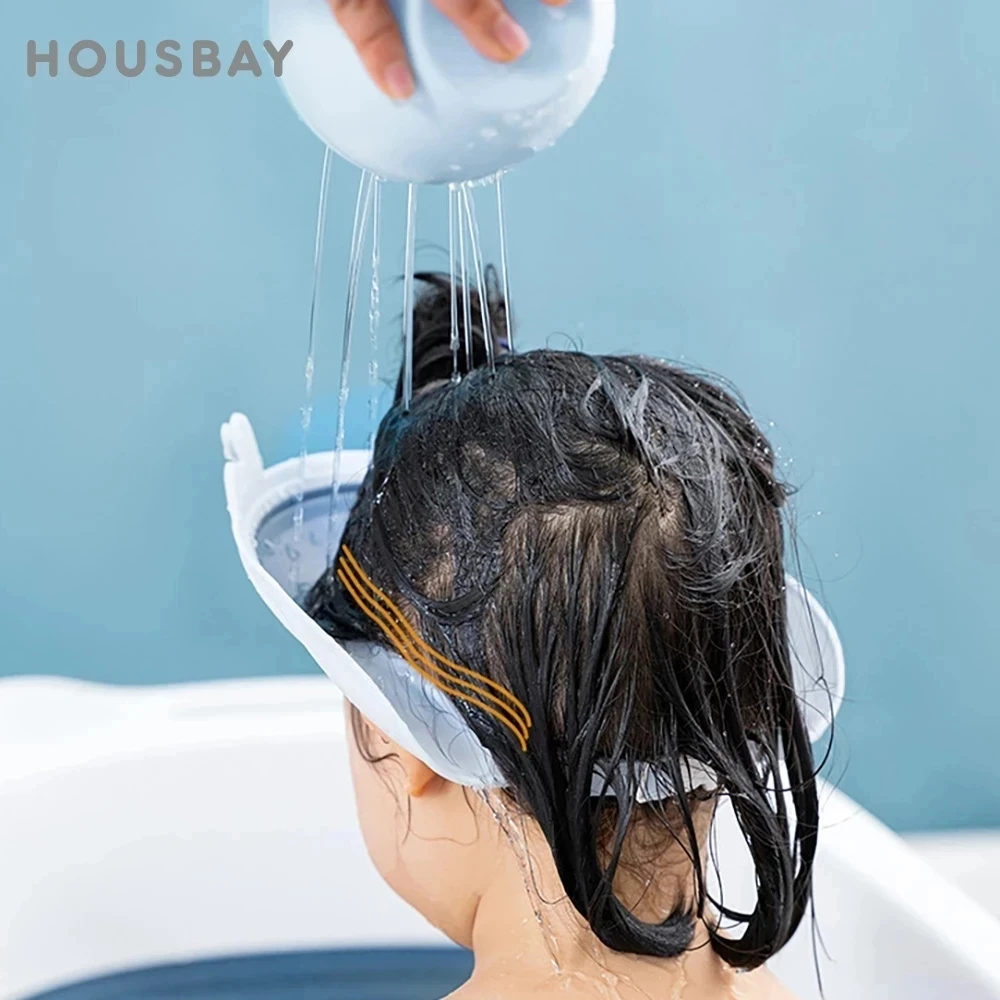 Baby Shampoo Cap Cute Wing Animal Baby Shampoo Hats Toddler Wash Hair Shield Kids Direct Visor Caps Bathing Shower Cap Care