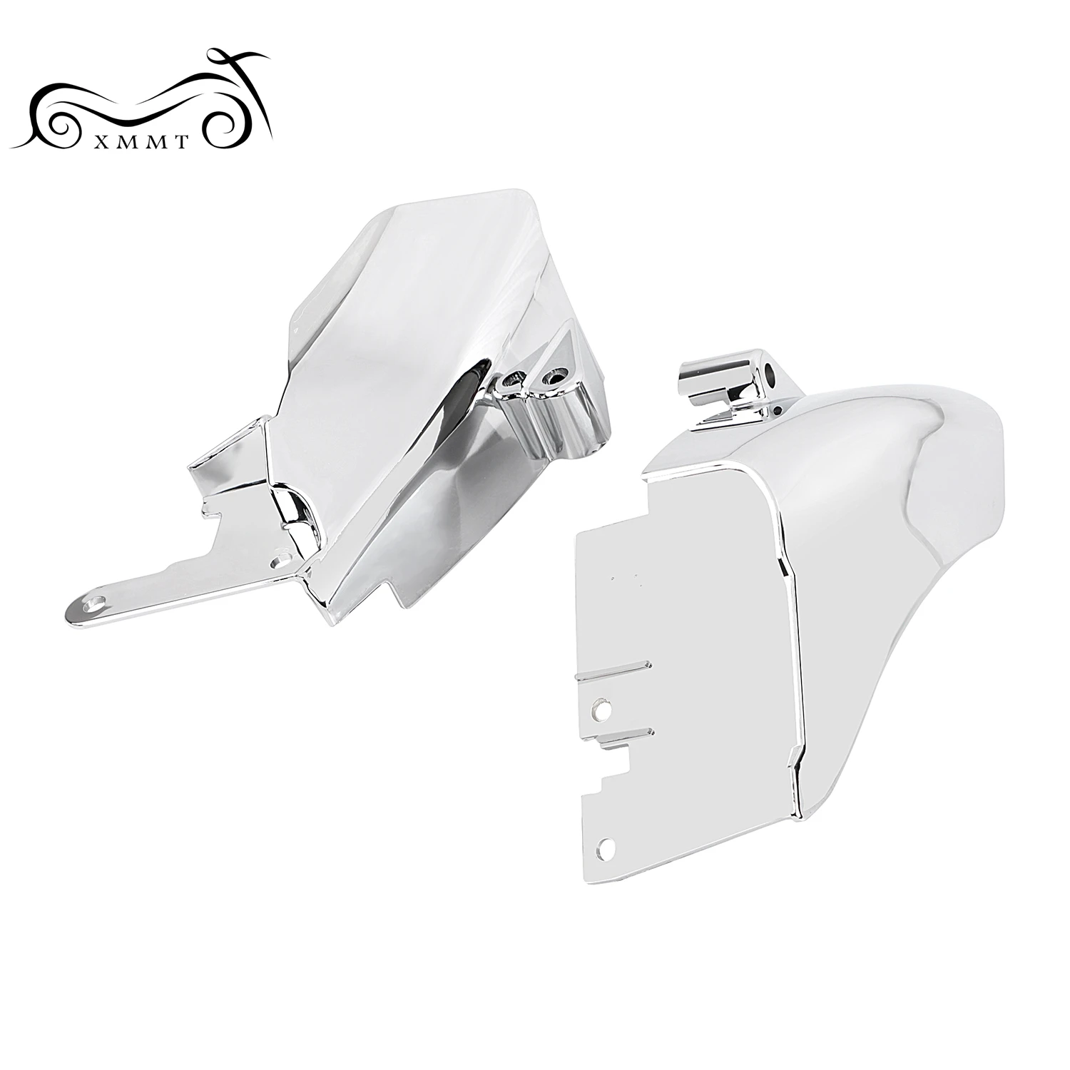Mid Frame Air Deflector Trim Heat Shield Cover Kit Fit For Harley Dyna 06-UP Super Glide FXD EFI FXDI Switchback FLD Chrome