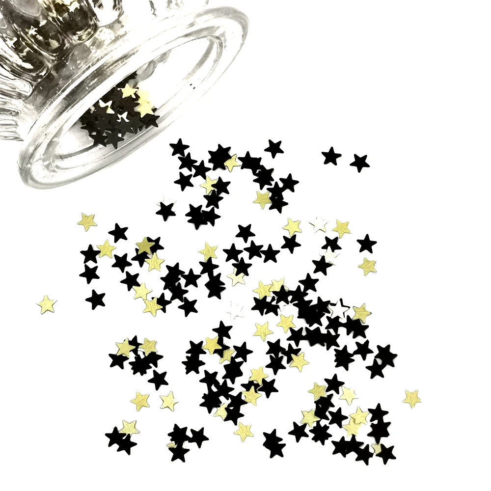 Mixed Confetti Sparkly Star Streamer Table Scatter Sequin Baby Birthday Wedding Party Decor 15g birthday streamers,party decorations,paper confetti