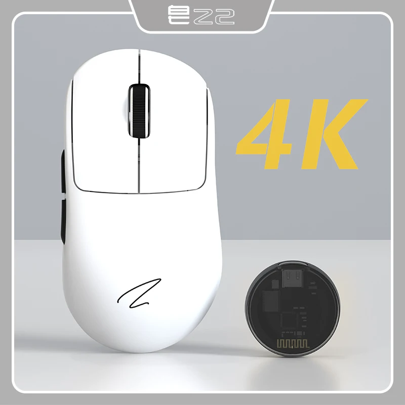 Zaopin-ワイヤレス人間工学に基づいたe-sports Mouse、z2、2.4g、4k 