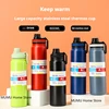 600/800/1000ML Outdoor Thermos Water Bottle Stainless Steel Insulated Cup Keeps Cold and Heat Thermal Mug Travel Vacuum Flasks 2