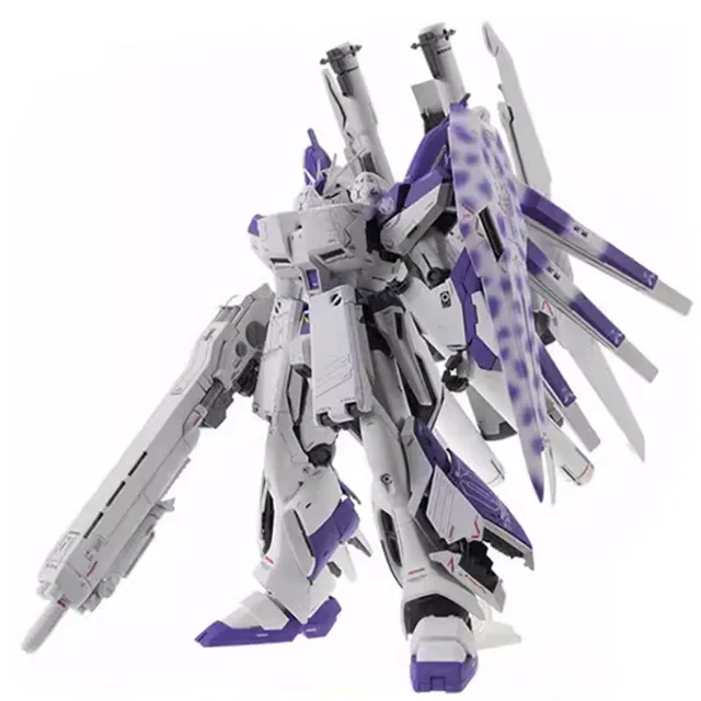 ガンプラ 素組 MG Hi-vガンダム HWS 拡張 Ver.Ka 1/100 バンダイガンダムモデルキット、純正mg、1: 100 h.w.s。Hi-v