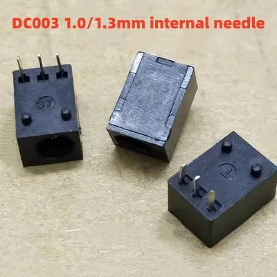 

10pcs DC-003 3.5x1.3mm DC Power Jack Socket Connector 3-Pin Panel Mount Plug