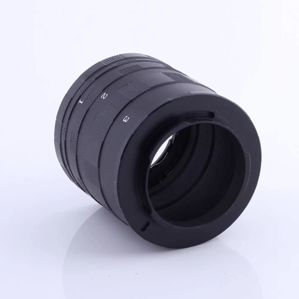 Fotga 매크로 연장 튜브 3 링 세트, 펜탁스 K 마운트 Kx Km K10D K20D K100D K200D K7 K-3 K5 DSLR 및 SLR 카메라 렌즈용