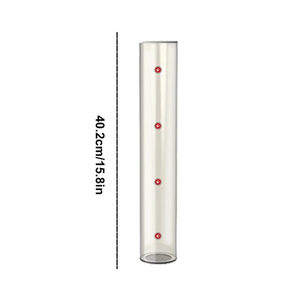 【Factory-direct】 Magnetic Shuttlecocks Storage Transparent Shoulder Strap Badminton Cylinder Durable Badminton Balls Holder