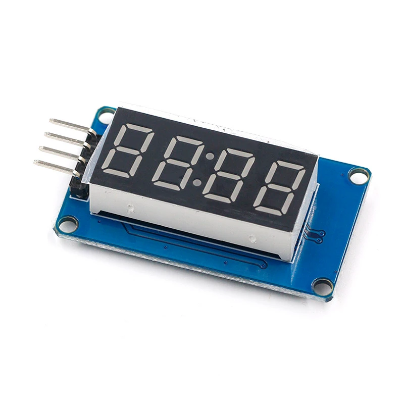 LED Digital Tube Display TM1637 4 Bits Digital LED Display Module For arduino 7 Segment 0.36Inch Clock RED Anode Tube Four Serial Driver Board Pack