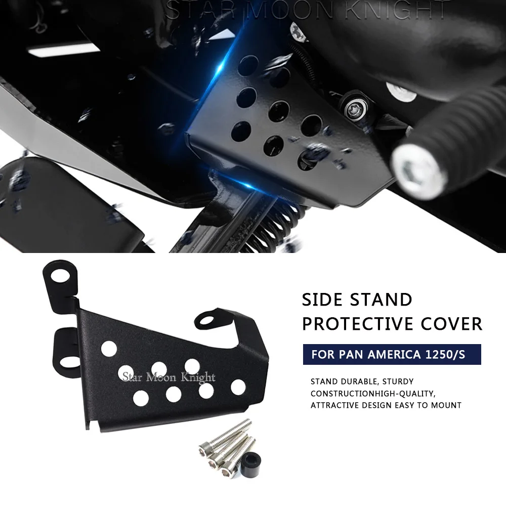 

Side Stand Switch Protection For RA1250 Pan America 1250 S PA1250 2021- Moto Accessories Sidestand Protector Guard Cover Cap