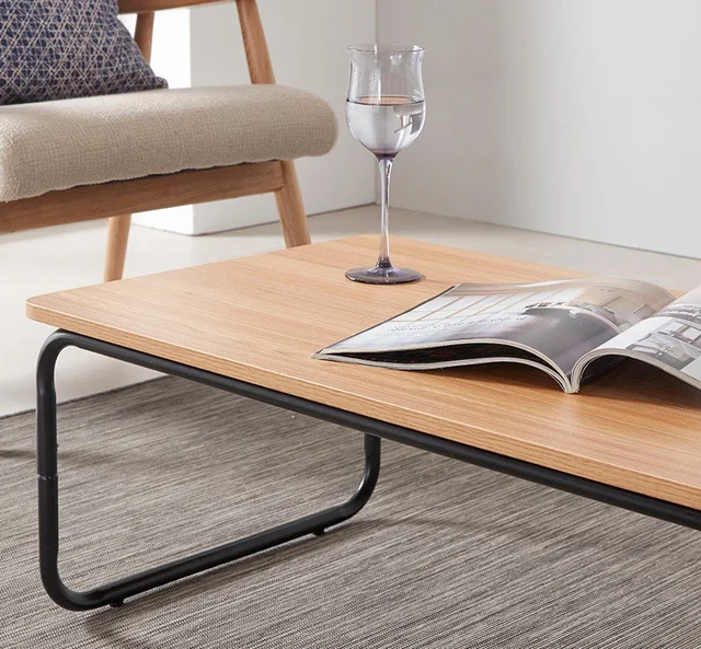 편안함과 스타일이 조화를 이루는 에프터 좌식 커피 테이블