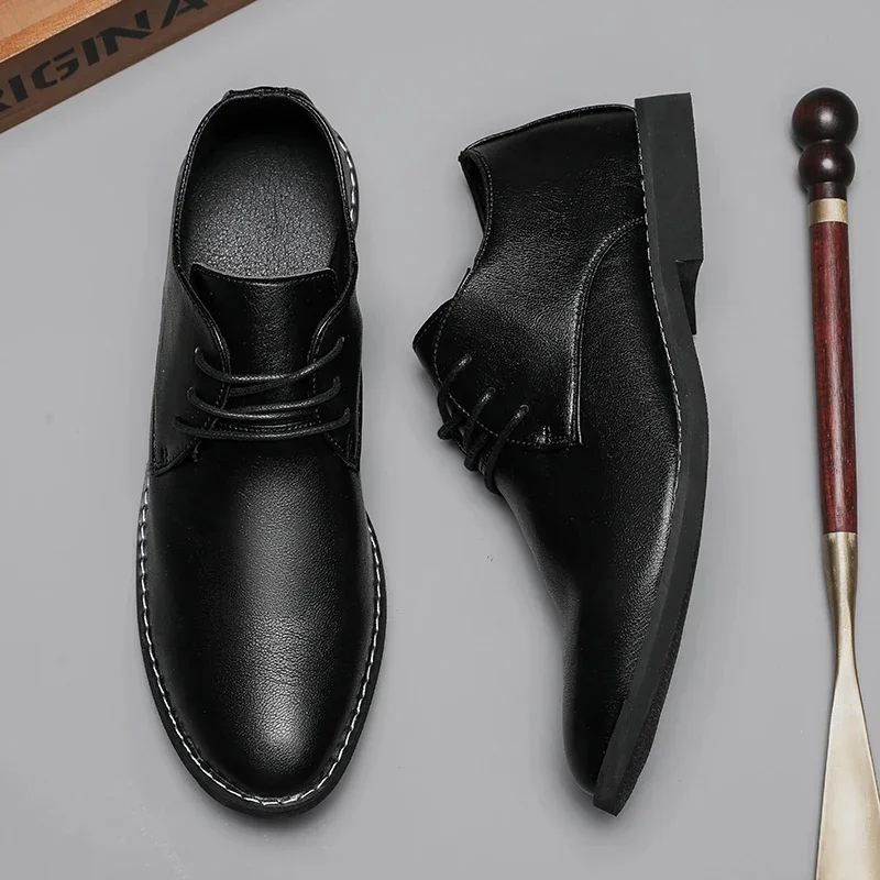 White Wedding Oxfords Men Dress Shoes Slip on Big Size 45 46 Driving Shoes Formal Dress Loafers Moccasins Men