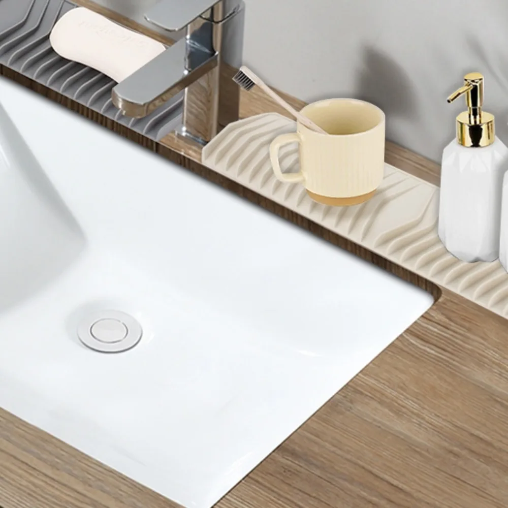 Silicone Kitchen Sink Drain Mat Anti Slip Splash Guard