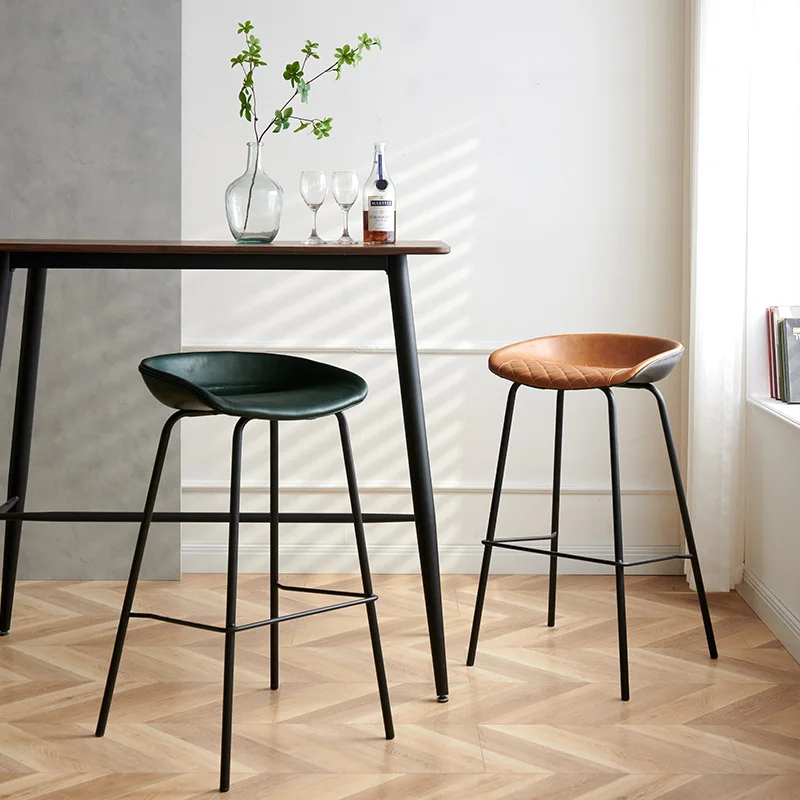 

Dining Kitchen Bar Stools Highchairs Chairs Nordic Reception Bar Stools Counter Designer Taburetes Altos Cocina Home Furniture