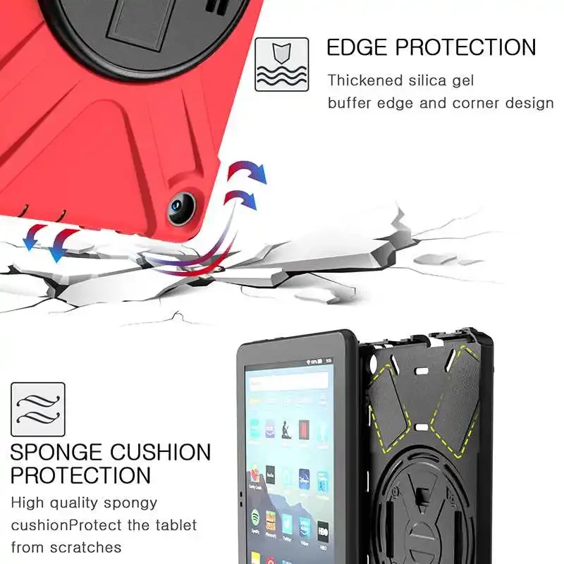 Durable Multi-Generation Armor Case with 2-in-1 Hybrid Design