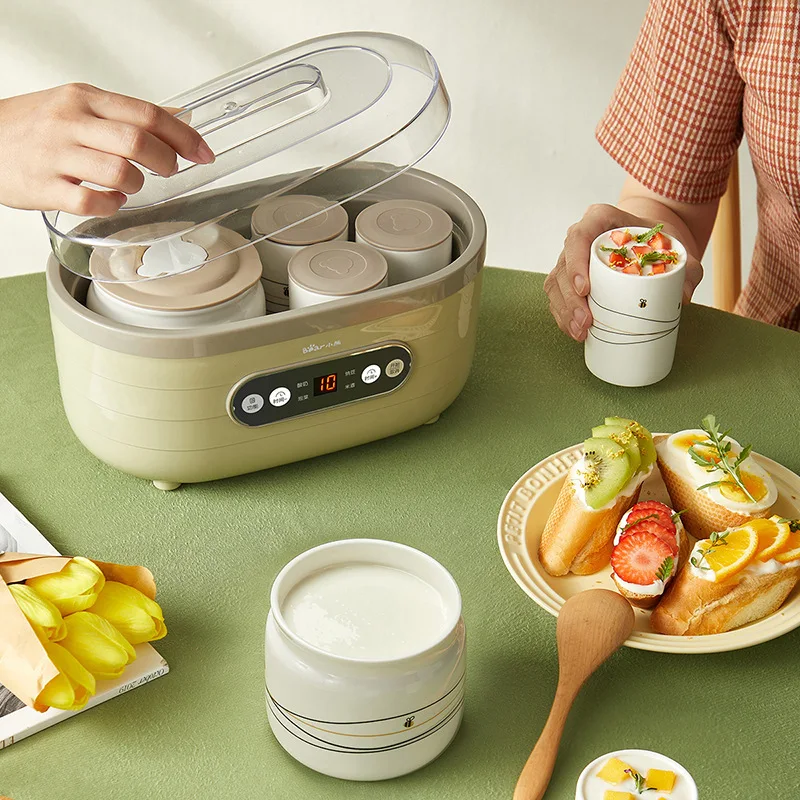 Yogurt Makers Household Rice Wine Machine Small Multifunctional Yogurt Fermentation Bacteria Natto Pickle Machine SNJ-C10P2