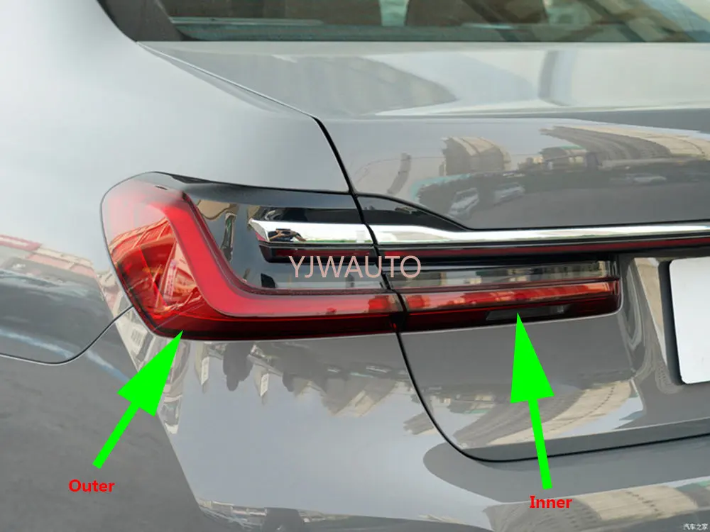 Koplampafdekking Voor Bmw 7 Serie G11 G12 2016-2018 730Li 740Li 750Li Auto Koplamp Cover Glas Lens Shell Case Hoofd Licht Lampenkap Auto Caps Lampenkap (Maat : Links