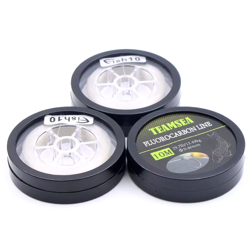 10m Fluorocarbon Coated Carp Fishing Line - Super Stiff Carbon Fiber Hooklink