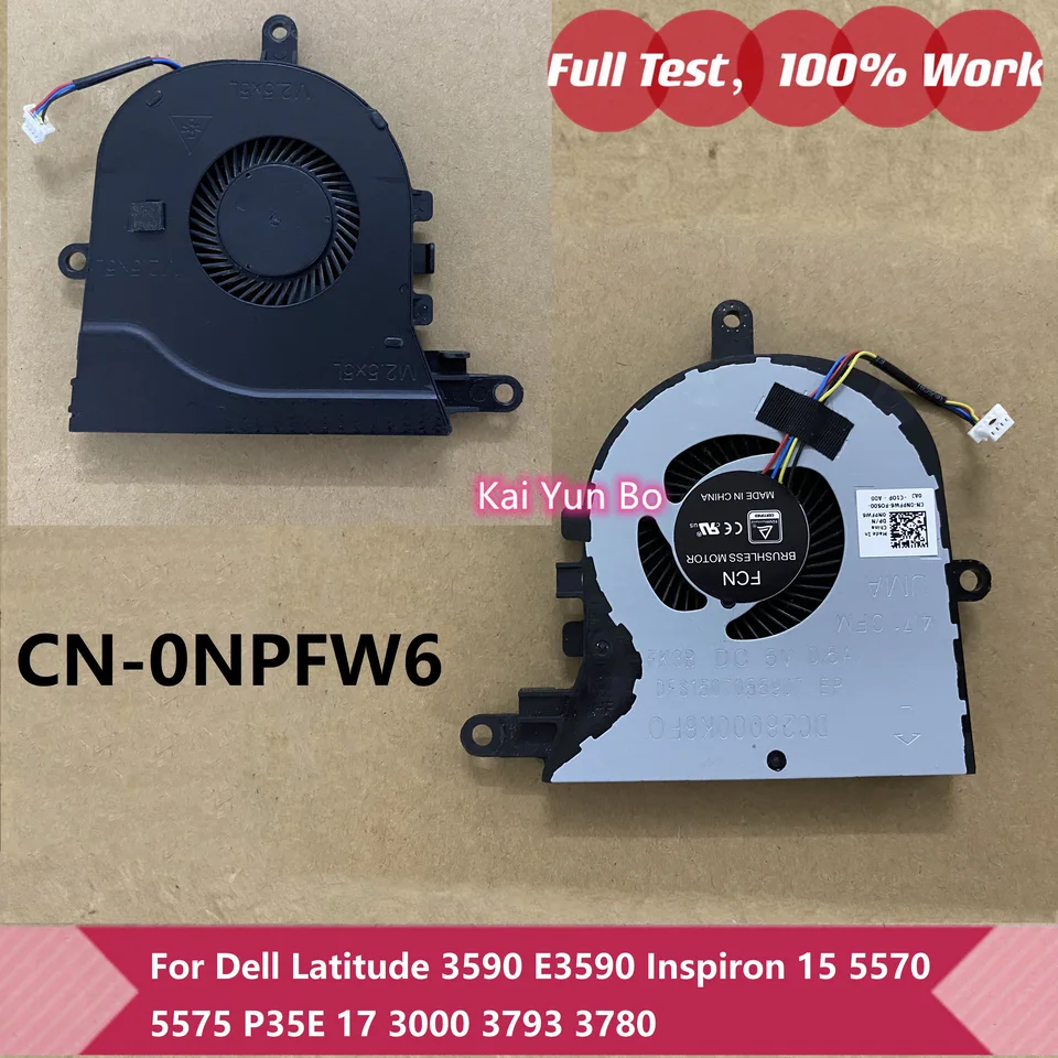 Ventole Per Laptop PCCooler Freve Di Raffreddamento Per Dell Latitude 3590 E3590 /per Inspiron - Foto 5