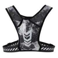 Reflective Running Backpack Mesh Breathable Mobile Phone Pouch Lightweight Elastic Women Men Large Capacity for Jogging Fitness 2