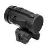 MAGORUI 3x Magnifier Scope Sight with Adjustable QD Flip To Side Mount for Red Dot Sights Hunting Laser Sight 4