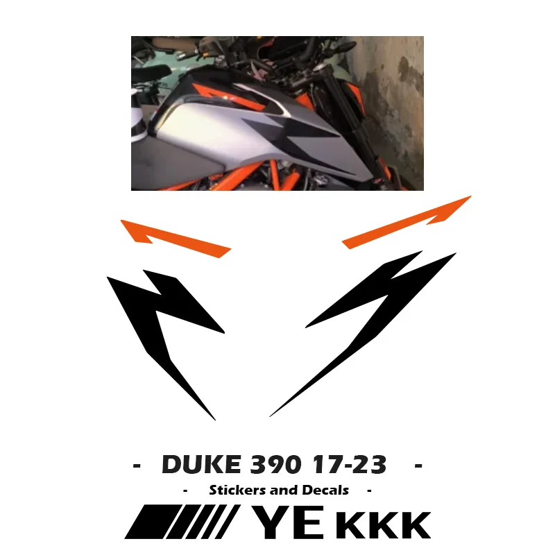 Duke390 250 for KTM Duke 390 250 17 18 19 20 21 22 23 Fairing Shell Sticker Decal Full Car Stickers Big R sticker