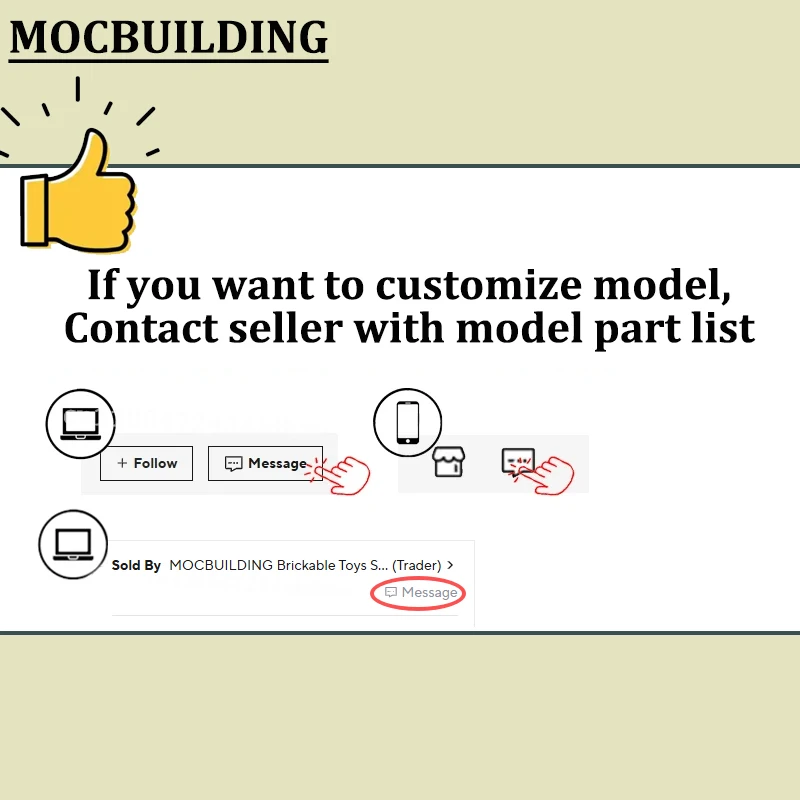 Robot Army Model MOCBUILDING Creative Bricks Super Destroyer Construction Bricks Toys Gift - 2