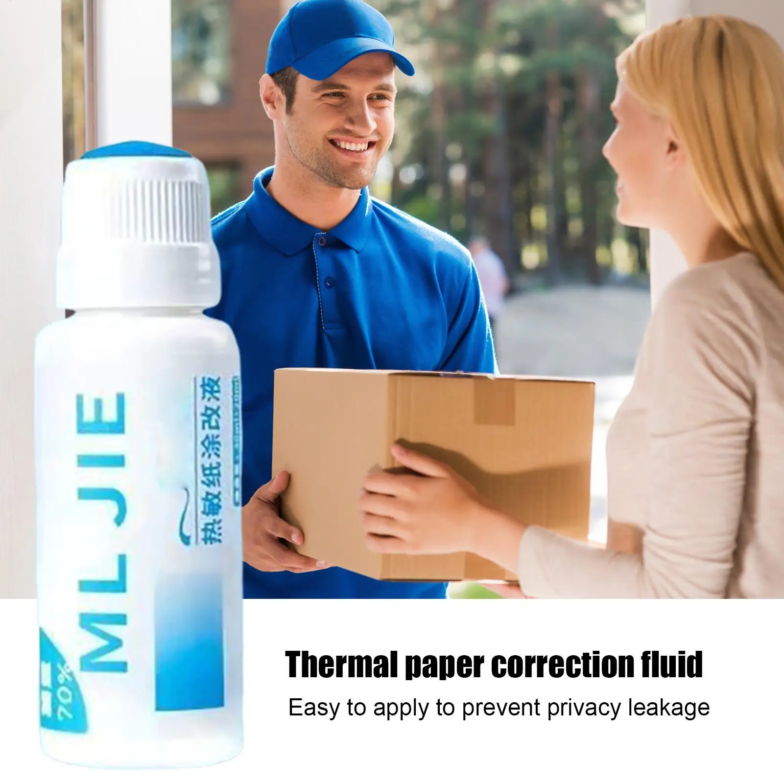 개인 정보 보호 롤러 송장 주소 보호 지우개 액체 개인 정보 계정 날짜 차단기 배송용