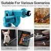 Cordless Electric Air Blower Vacuum Clean Dust Removal Snow Blower Machine Leaf Dust Collector Clean Power Tool for 18V Battery 3