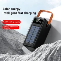100000mAh Power Bank Large Capacity Built in 4 Cables Detachable Fast Charging Portable External Battery Powerbank for Xiaomi - Image 4