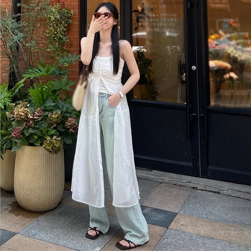 여성 캐주얼 서스펜더 원피스, 블랙 시니어 스타일 패션, 프렌치 슬림, 지적인 레이디, 우아한 꽃 원피스, 여름 신상