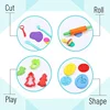 Kids DIY Play Dough Art Craft Toys 3D Plasticine Model Tools Accessories Clay Cutter Molds Creative Set For Boys Girls Children 4
