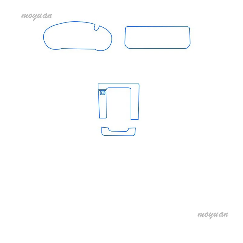 Karltys Lot de 2 films protecteurs d'écran pour Mazda CX-50 2023 2024 10,25 pouces écran tactile CX50 accessoires en verre trempé anti-traces de doigts