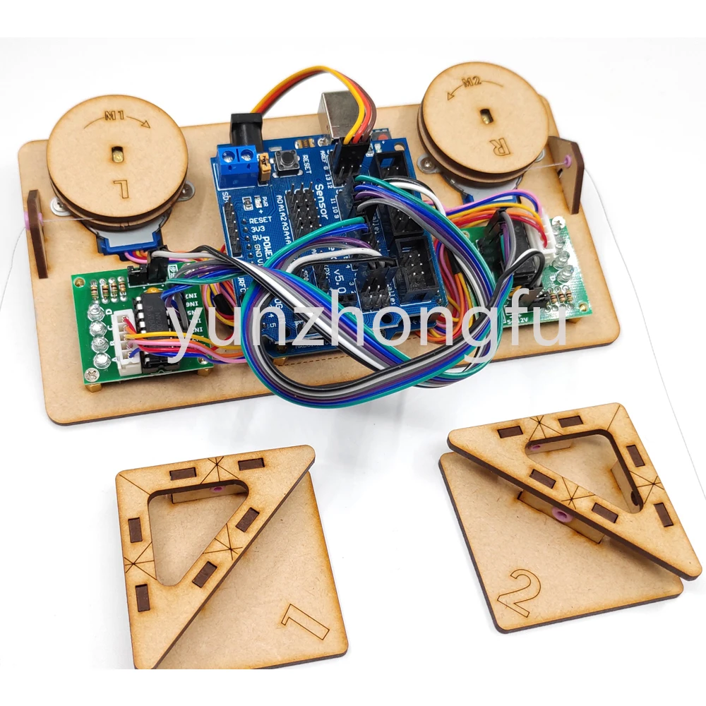 

Draw Wall Painting Robot with Cable Plotter Arduino Maker Project Kit Polar Graph with Motor DIY STEM Toy Parts