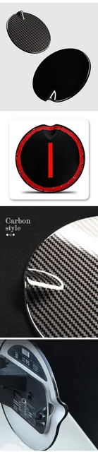 Auto Modifikation Tankdeckel Aufkleber Dekorative Shell Carbon 3D