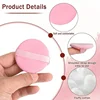 5Pcs Round Makeup Sponges Cosmetics Tools Soft Velvet Powder Puff Blender Sponges Facial  Foundation Make Up Accessories 3