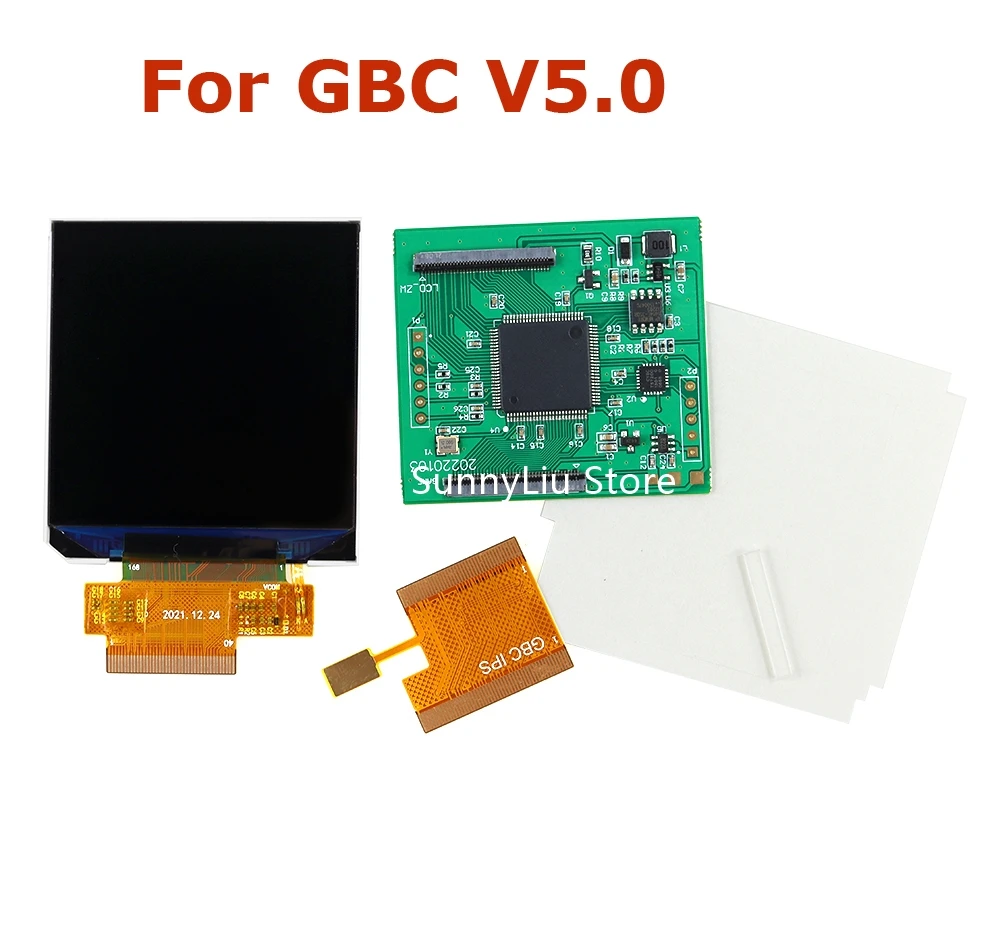 

For GBC v5.0 high brightness LCD screen 2.45 inch highlight backlight display IPS screen for gameboy color