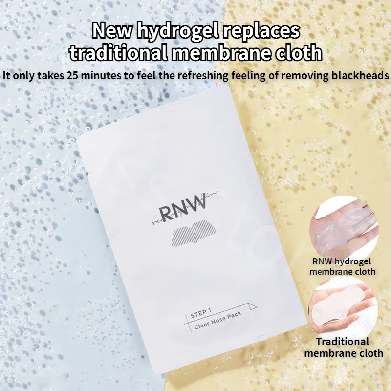 RNW Deep Blackhead Removal Nose Stick Double Purification Mild Oil Control Nasal Membrane Shrink Pores T Zone Care Nose Stick