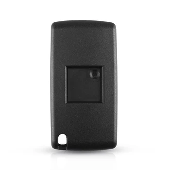 Chiave 2 pulsanti lama a distanza per Peugeot - KEYYOU 2 pulsanti chiave a distanza pieghevole chiave auto pieghevole per Peugeot 207 307 308