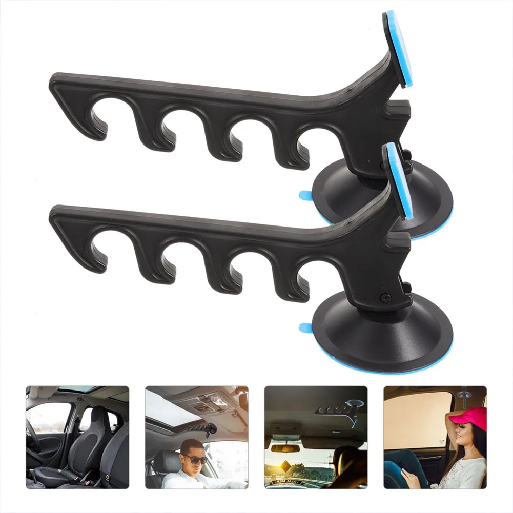 Car Adjustable Fishing Rod Holders with Suction Cups Attach