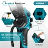 YOFIDRA 8 Inch Brushless Electric Saw With Oiler Efficient Cordless Woodworking Garden Logging Saw Tool For Makita 18V Battery 3