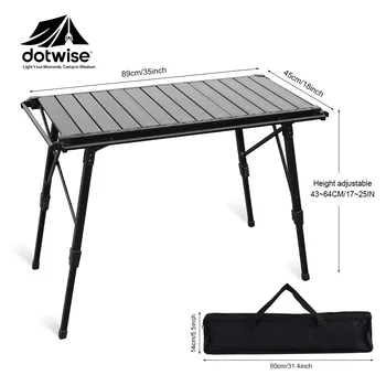 Lightweight Folding IGT Camping Table 1